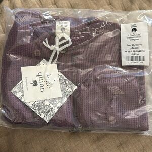 Kate Quinn long sleeve relaxed button union jumpsuit huckleberry planets 6-12M